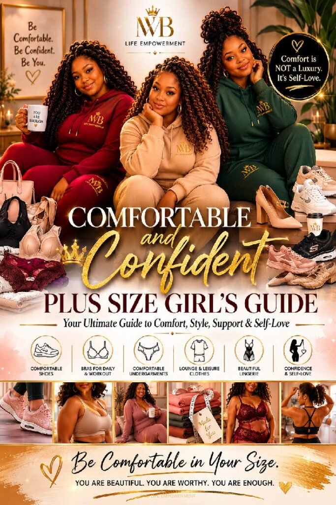 Comfortable & Confident: Plus Size Girl's Guide to Comfort, Style & Self-Love | MVB Life Empowerment
