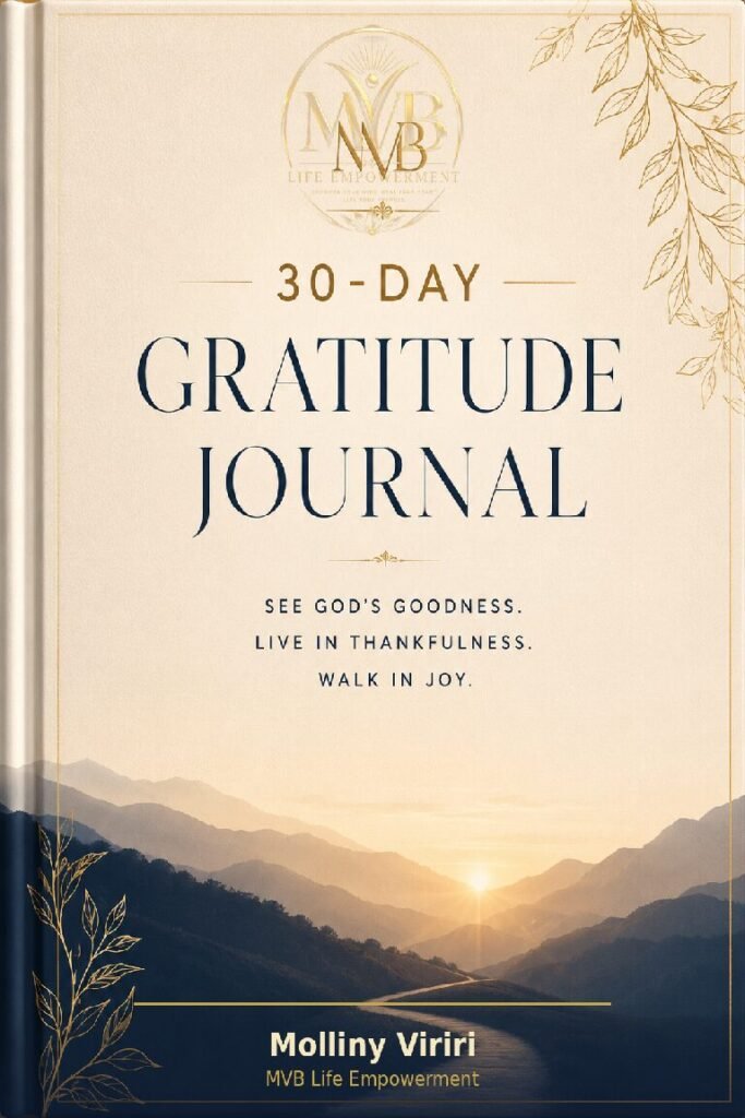 30-Day Gratitude Journal | See God's Goodness & Walk in Joy
