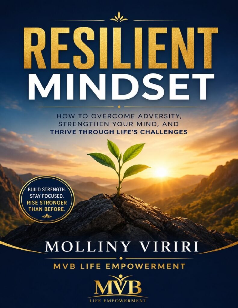 Resilient Mindset Book - Faith-Based Guide to Overcoming Adversity | MVB Life Empowerment